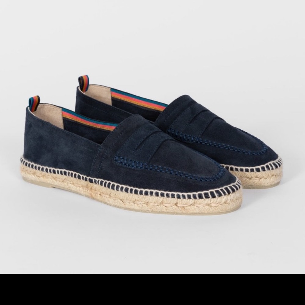 Suede 'Paul' Espadrilles